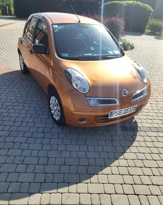 samochody osobowe Nissan Micra cena 12800 przebieg: 261750, rok produkcji 2010 z Śrem